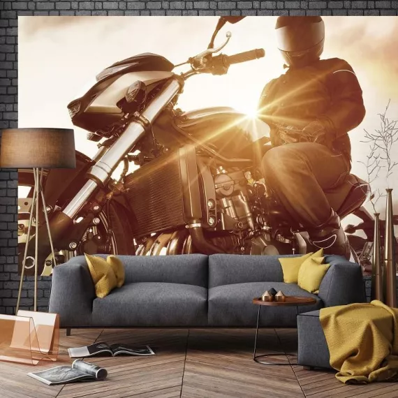 Фотообои виниловые на флизелиновой основе Decocode Мотосезон 32-0017-SE 3х2 м, изображение 2