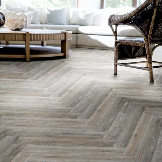 Плитка напольная ПВХ LG Hausys Decotile RLW1230-E7 1200x180x2 мм, изображение 2