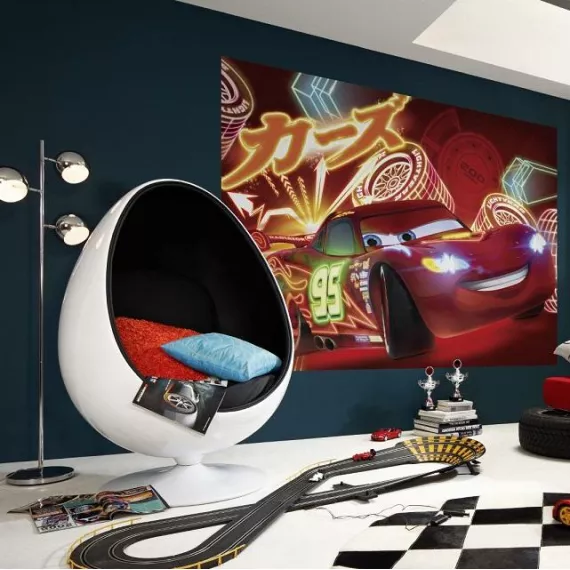 Фотообои бумажные Komar Cars Neon 4-477 2,54x1,84 м, изображение 2