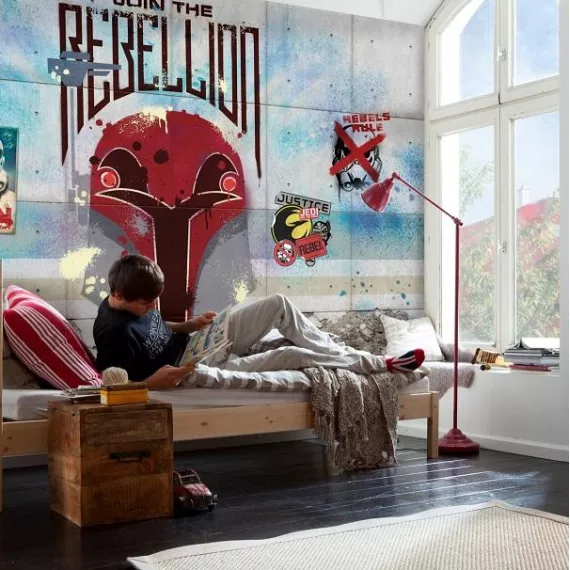 Фотообои бумажные Komar Star Wars Rebels Wall 8-485 3,68х2,54 м, изображение 2