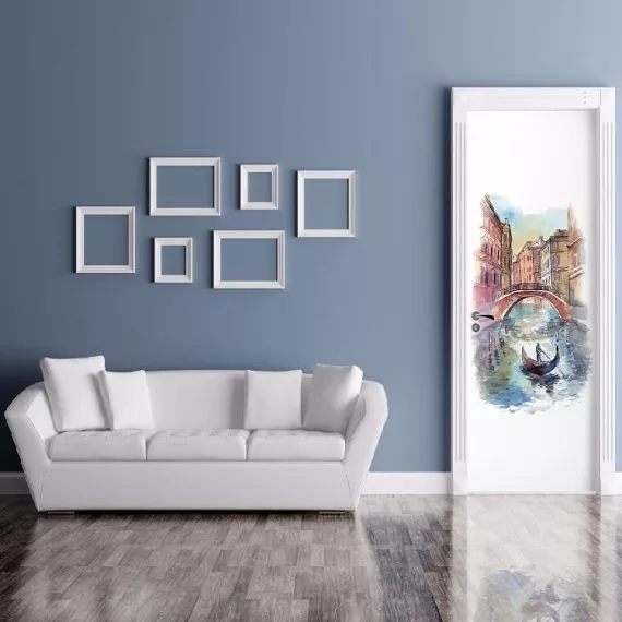 Фотообои виниловые на флизелиновой основе Decocode Венецианский этюд 91-0477-GW 0,91х2,11 м, изображение 2