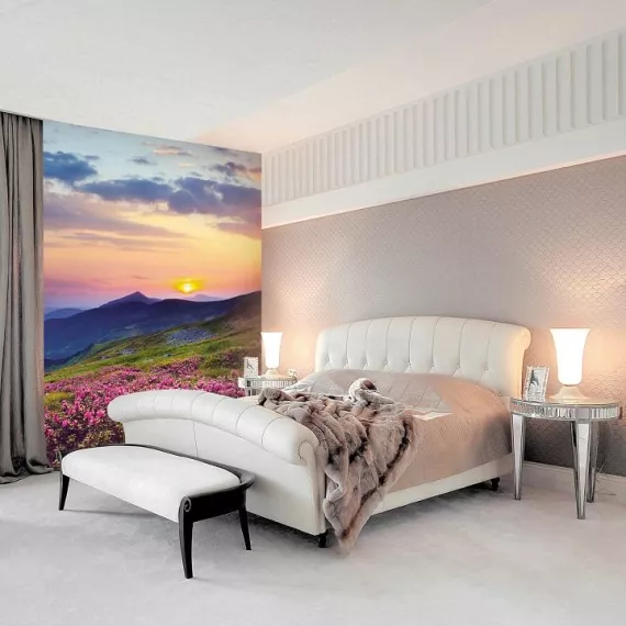 Фотообои виниловые на флизелиновой основе Decocode Закат в горах 21-0200-PR 2х2,8 м, изображение 2