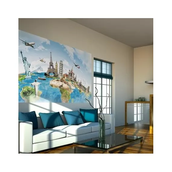 Фотообои виниловые на флизелиновой основе Decocode Большое путешествие 13-0518- AL 2,5х1,3 м, изображение 2