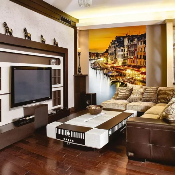 Фотообои виниловые на флизелиновой основе Decocode Венеция на закате 21-0002-WY 2х2,8 м, изображение 2