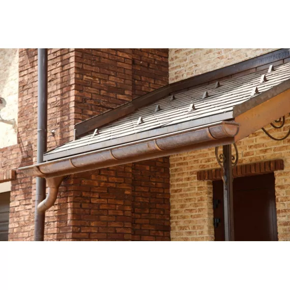 Тройник трубы Aquasystem D150/100 медь, изображение 3