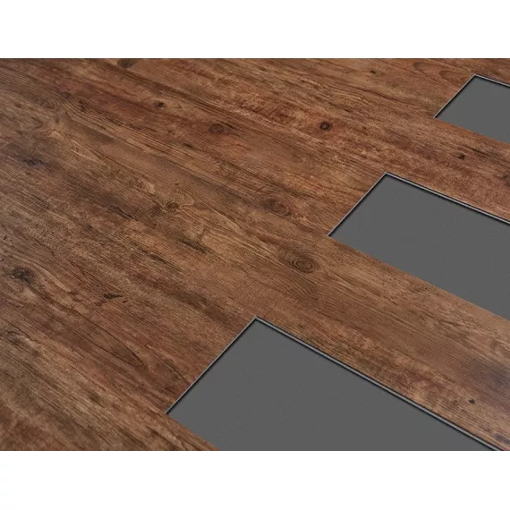 Плитка напольная ПВХ Vinilam Click 8144-16 Дуб Мюнхен 1219х184х4 мм, изображение 7