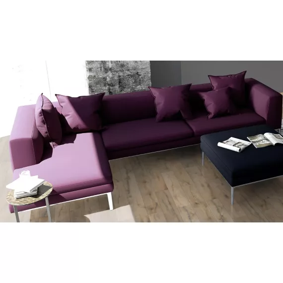 Плитка напольная виниловая Classen Green Vinyl Touch 48338 Дуб Расколотый Темный 1290x173x4 мм, изображение 4