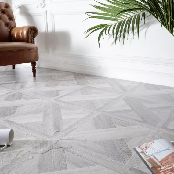 Плитка кварц-виниловая Aquafloor Art AF4021ART 915х465х4 мм, изображение 2