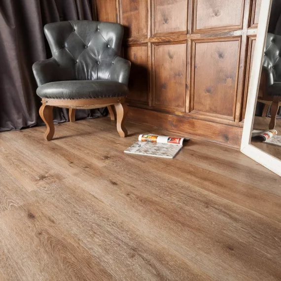 Плитка кварц-виниловая Aquafloor Real Wood AF6042 1220х178х6 мм, изображение 2