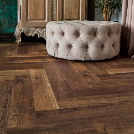 Плитка напольная ПВХ Vinilam Паркет Версальский IS11177 720х120х6,5 мм, изображение 6