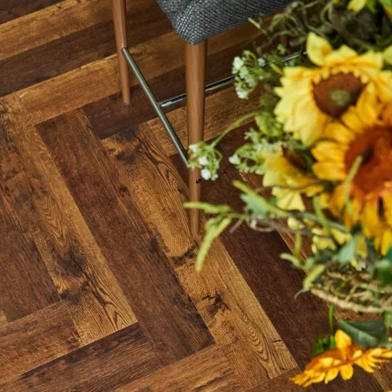 Плитка напольная ПВХ Vinilam Паркет Парижский IS11155 720х120х6,5 мм, изображение 12