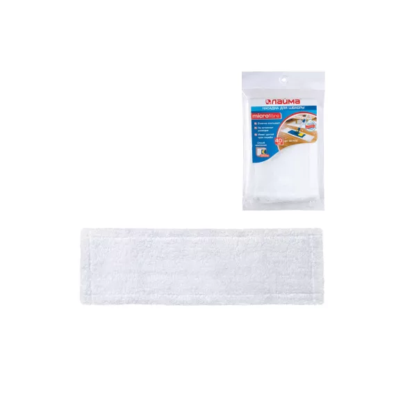 Плоская насадка-моп ЛАЙМА 40 см 601476, изображение 2