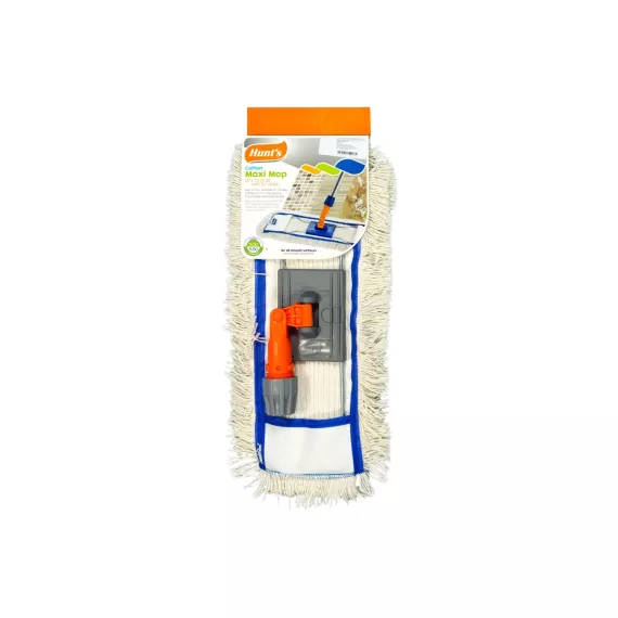 Плоская швабра HUNTER COTTON MAXI MOP для пола с карманами ПЛ-REZDS40, изображение 2