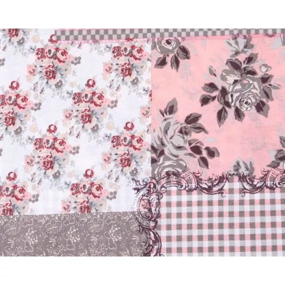 Постельное бельё "Этель" 1,5 сп. Розовый прованс143х215 см, 150х214 см, 70х70 см - 2 шт., 100% хлопок, бязь 125 г/м?, изображение 3