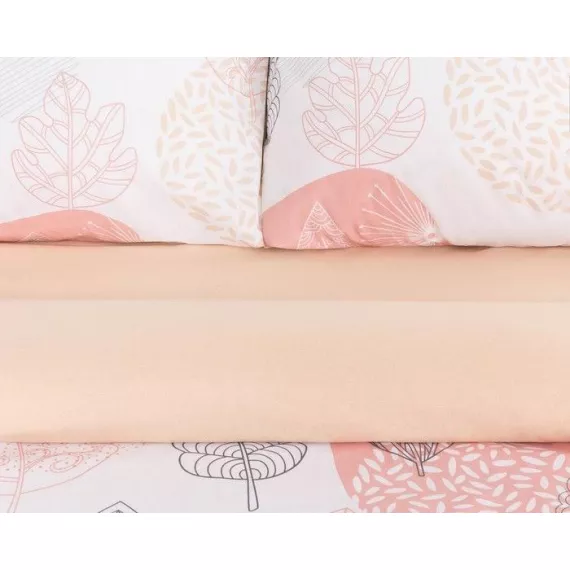 Постельное бельё «Этель» 1.5 сп Leaves 143*215 см,150*214 см, 70*70 см 2 шт, изображение 2