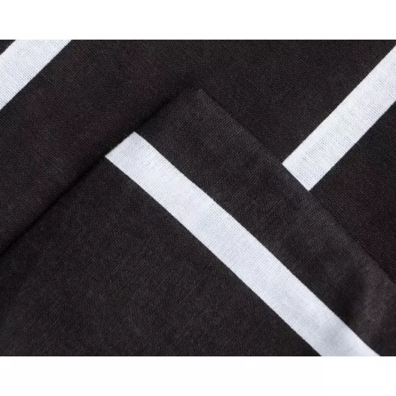 Постельное бельё Этель 1.5сп Black stripes 143х215 см,150х214 см, 70х70 см-2 шт, 100% хлопок,поплин, изображение 4