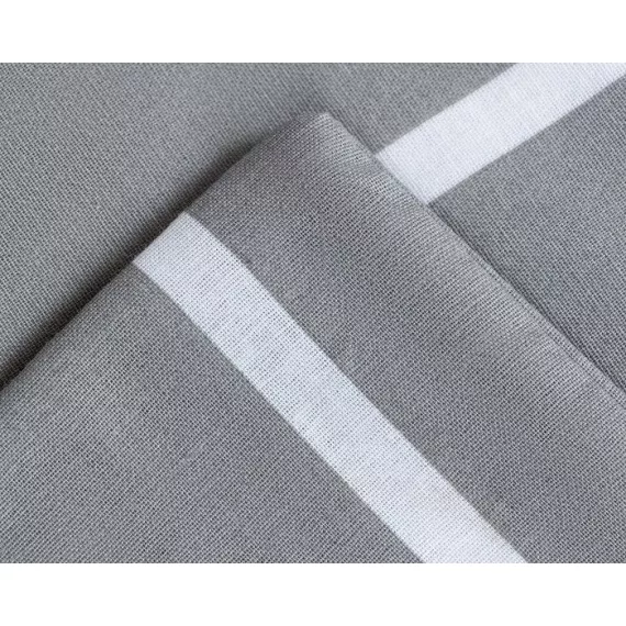Постельное бельё Этель 1.5сп Gray stripes 143х215см,150х214см,70х70см-2 шт, 100% хлопок,поплин, изображение 4