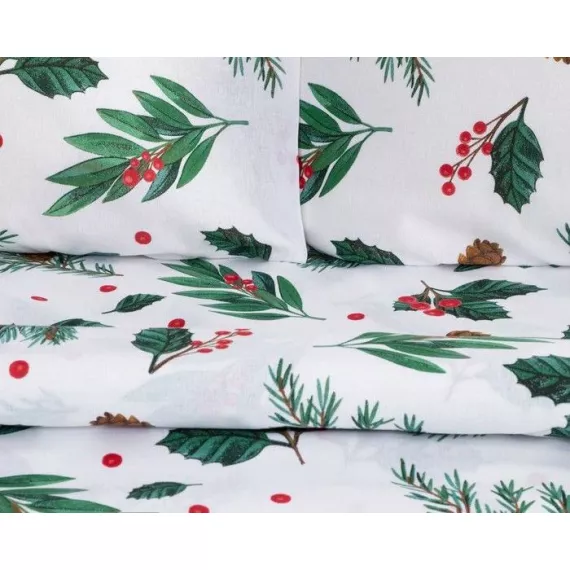 Постельное белье "Этель" 1.5 сп Ветки 143*215 см, 150*214 см, 70*70 см - 2 шт, изображение 2