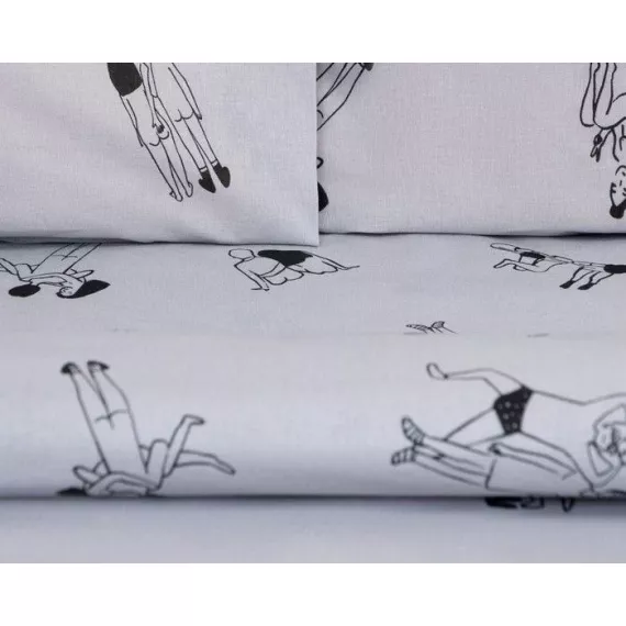 Постельное бельё Этель 1.5 сп People, 143х215 см,150х214 см, 70х70 см - 2 шт, изображение 2