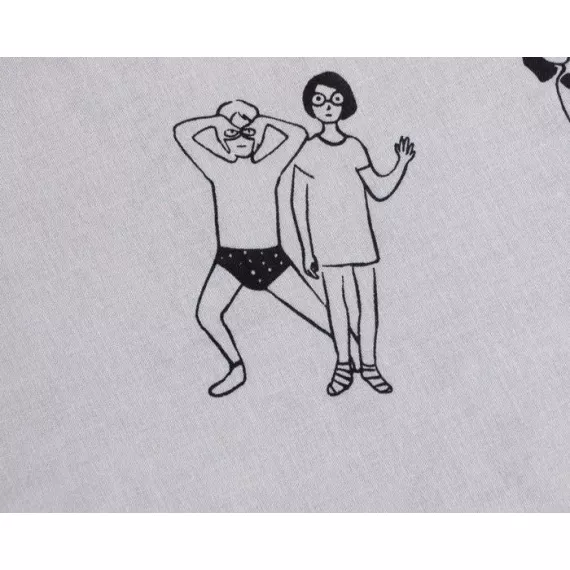 Постельное бельё Этель 1.5 сп People, 143х215 см,150х214 см, 70х70 см - 2 шт, изображение 3