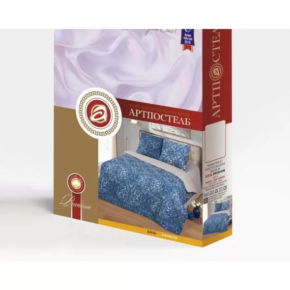 Постельное бельё 2 сп Артпостель «Лазурит», 175х215, 200х215, 70х70см - 2шт, изображение 4