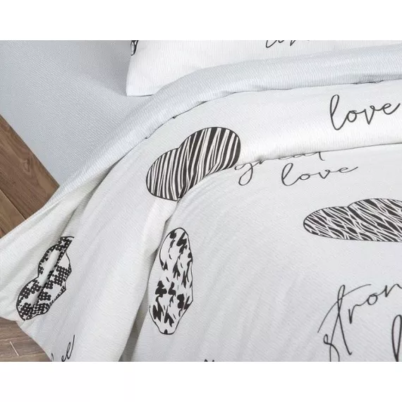 Постельное бельё 2 сп Артпостель «Про любовь», 175х215, 200х215, 70х70см - 2шт, изображение 3