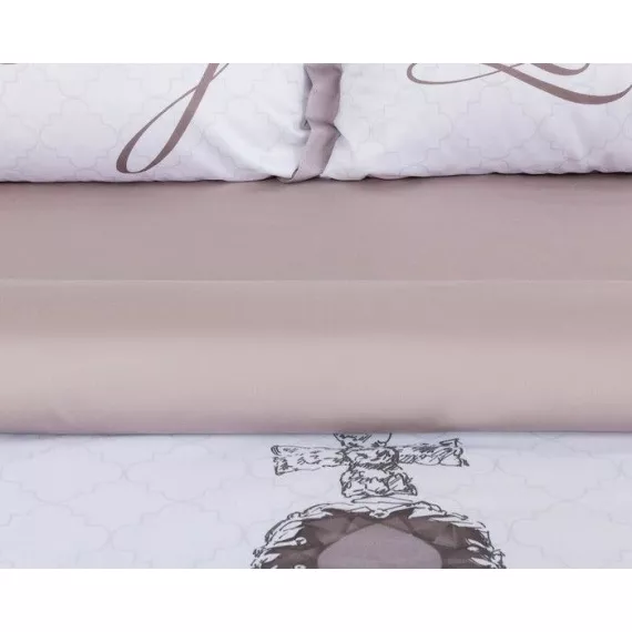 Постельное бельё «Этель» 2 сп King&Queen 175*215 см,200*215 см,50*70+4 см - 2 шт, изображение 2