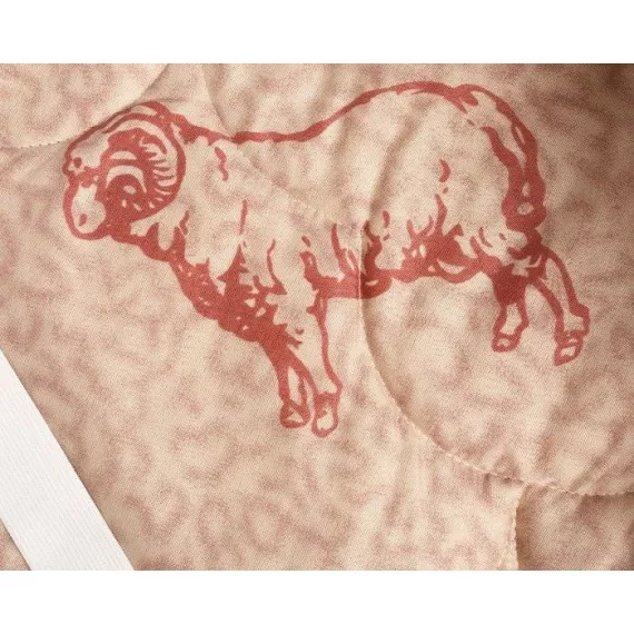 Наматрасник Овечья шерсть 90х200, пэ 100%, конверт, изображение 2