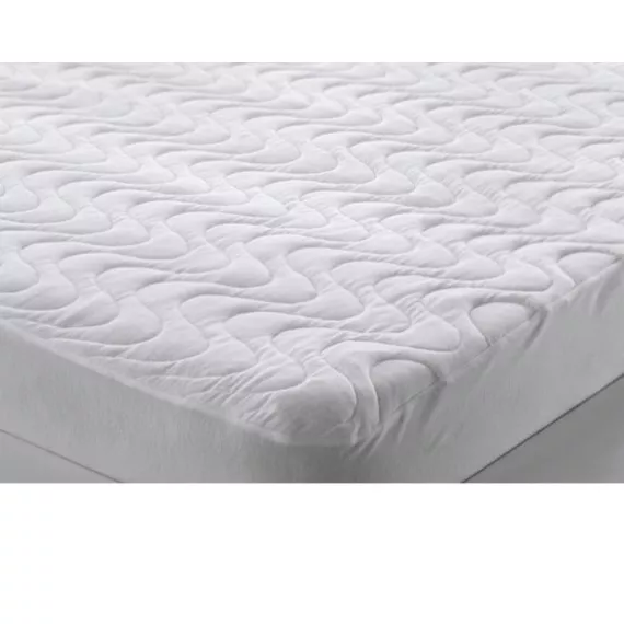 Наматрасник FITTED стеганый, размер 80х200 см, хлопок, силикон, изображение 2