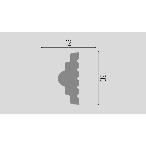 Молдинг Де-Багет M 30, изображение 2