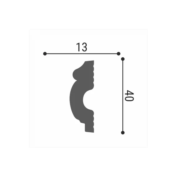 Молдинг Де-Багет Декор ДМ 01/60 00-00001093, изображение 2