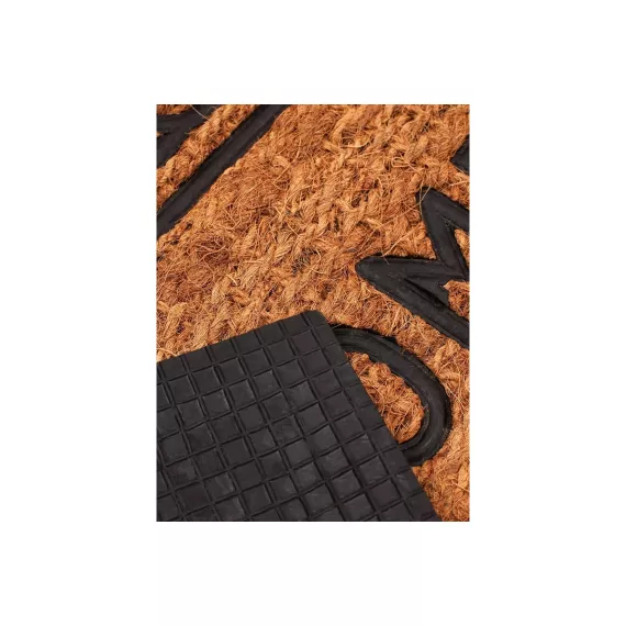 Придверный кокосовый коврик ComeForte RUBBERTECH 40х60 см CM-1001, изображение 2