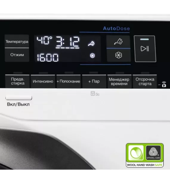 Стиральная машина Electrolux EW8F1R69SA White, изображение 3