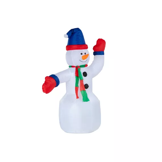 Надувная фигура NEON-NIGHT Снеговик с шарфом 180 см 511-208, изображение 2