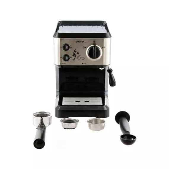 Рожковая кофеварка  First FA-5476-1 Black, изображение 3