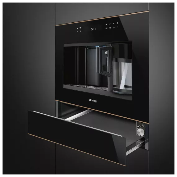 Встраиваемая кофемашина Smeg Dolce Stil Novo CMS4601NR Black, изображение 3