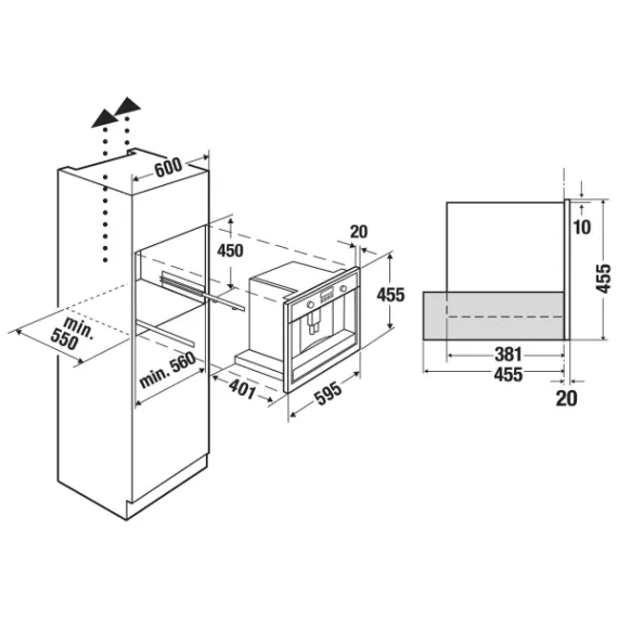 Встраиваемая кофемашина Kuppersbusch CKV 6550.0 G4 Gold, изображение 2