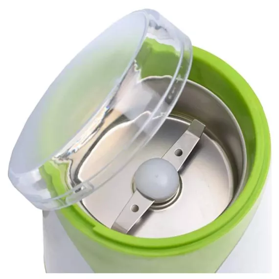 Кофемолка Zimber ZM-11214 White/Green, изображение 2