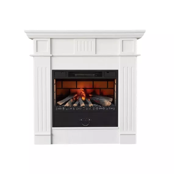 Электрический камин к/к Alex Bauman Oxford A 24 фронтальный крем №K27 р/в AB-02--WM065K27 838054, изображение 2