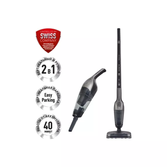 Портативный пылесос Polaris PVCS 0623 серый/черный 017349, изображение 2