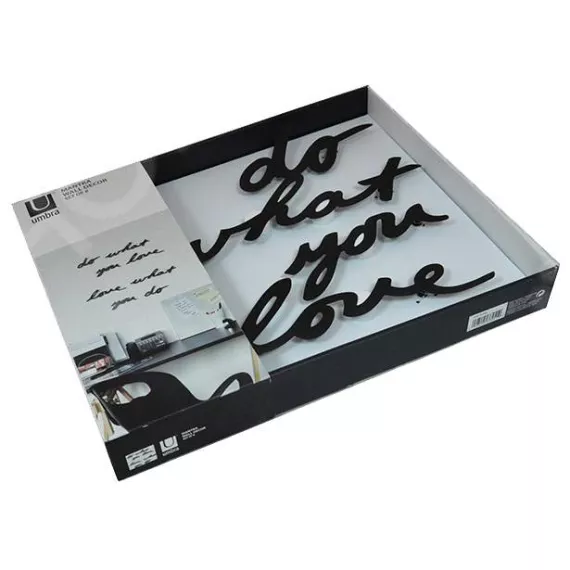 Надпись декоративная Umbra Do what you love 470170-040 Черный, изображение 2
