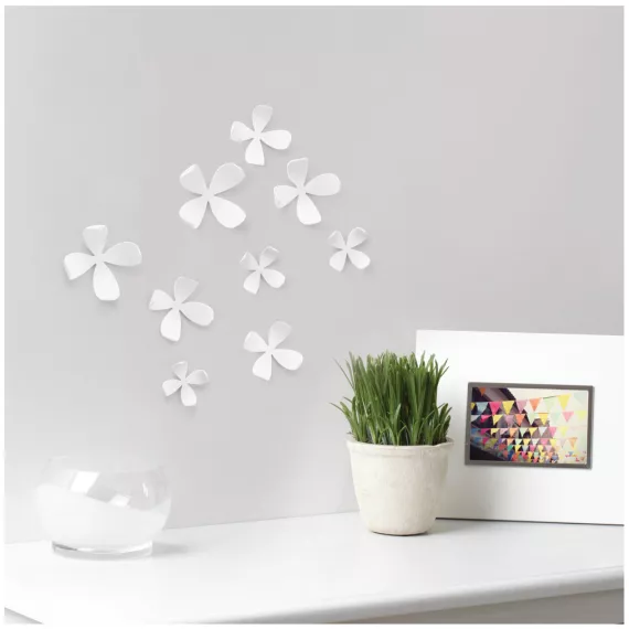 Декор для стен Umbra Wallflower 1008099-660 Белый, изображение 2