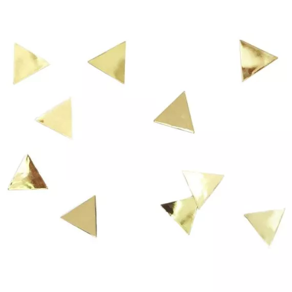 Декор для стен Umbra Confetti triangles латунь