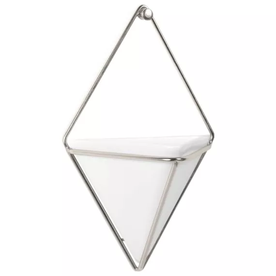 Декор для стен Trigg, малый, белый/никель, изображение 2