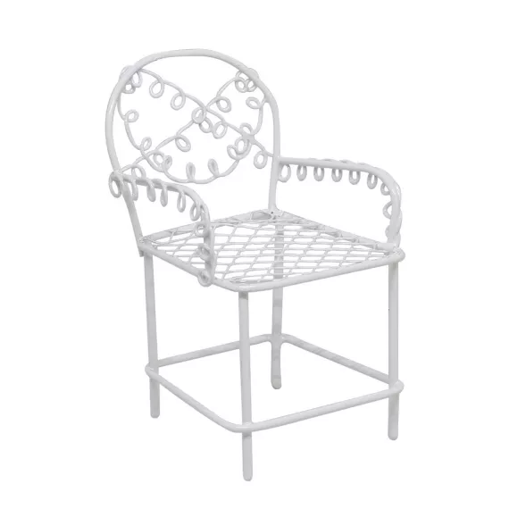 Металлическое мини-кресло 5 (6*9*5см), изображение 2