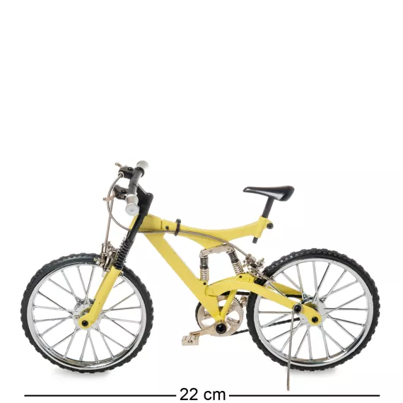 Фигурка-модель 1:10 Велосипед горный MTB желтый, изображение 2