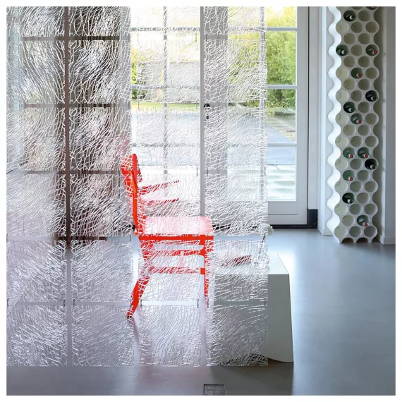 Штора - разделитель Koziol Silk FD001ATQ Красный, изображение 3