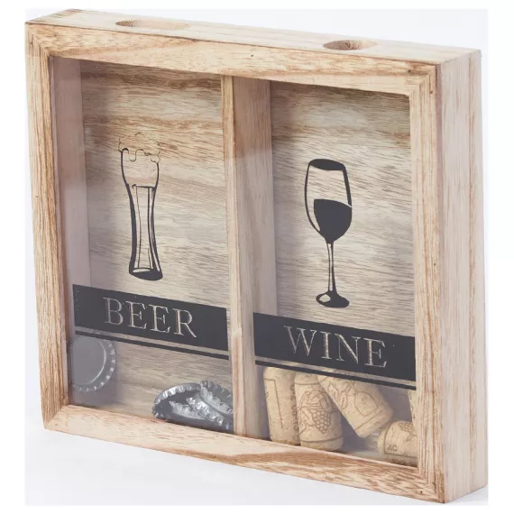 Декоративный ящик для винных и пивных пробок Hoff, изображение 2