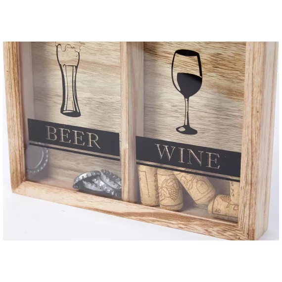 Декоративный ящик для винных и пивных пробок Hoff, изображение 3