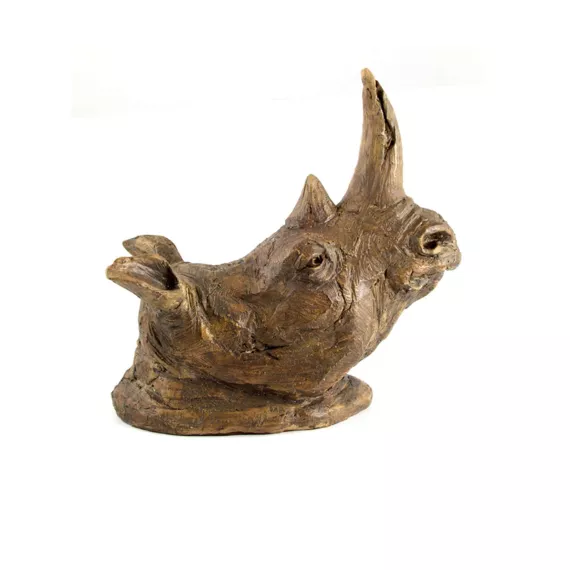 Настенное декоративное украшение Носорог 36*34см  Русские подарки 118617, изображение 2